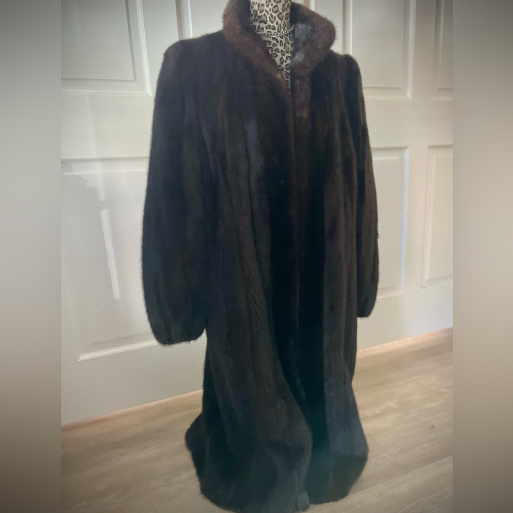 Mink Fur vintage black